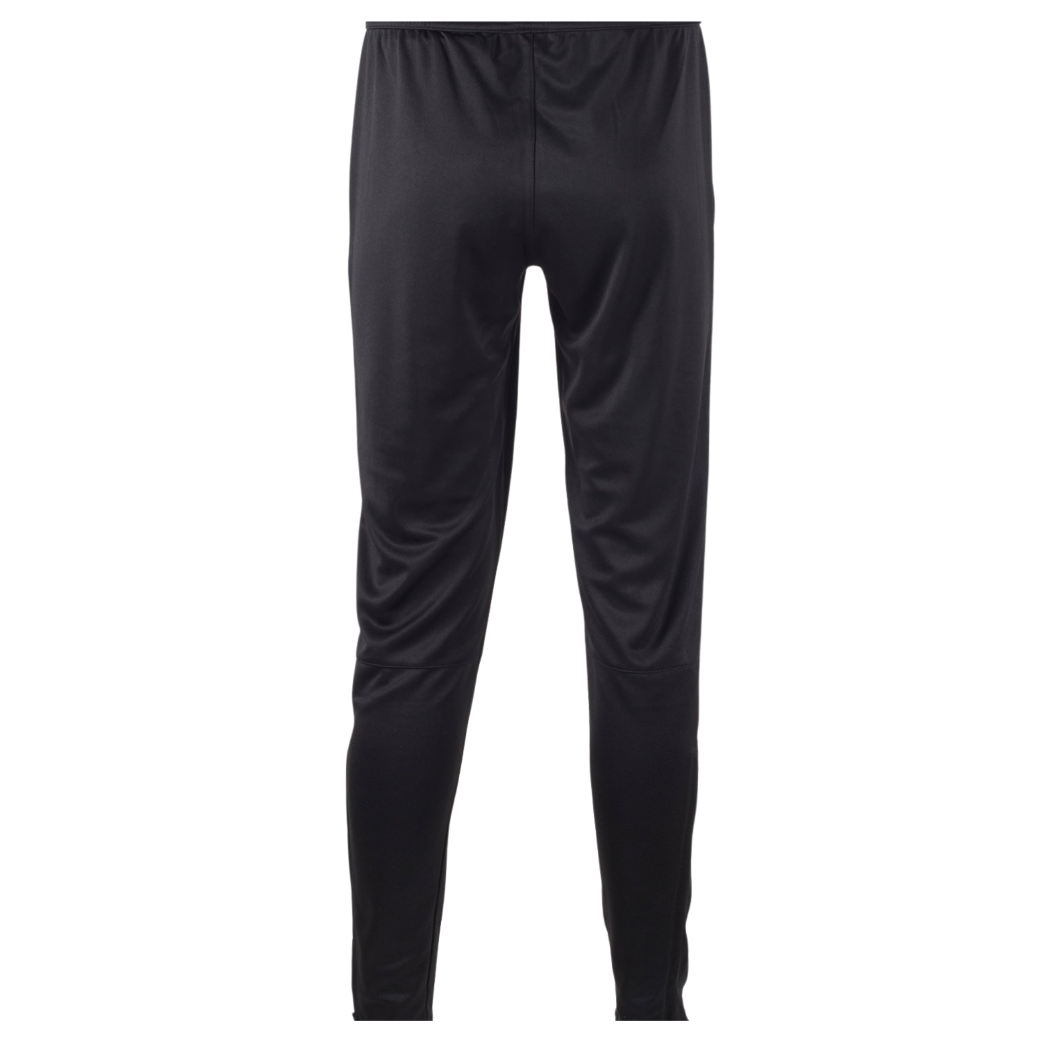 Men’s AeroJogger slim fit joggers in black with logo, displayed upright on a grey background, designed for casual wear and everyday street style.