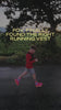 UGC reel of runner wearing MagnaVest running vest featuring a magnetic closure phone pocket, lightweight fit and front hydration storage.”
